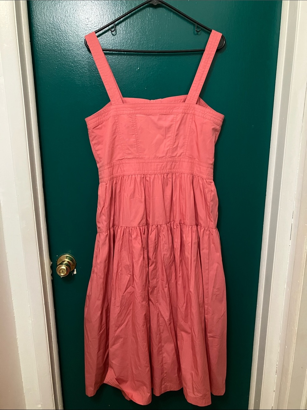 Banana Republic Pink Button-Front Midi Sundress - Picture 5 of 5